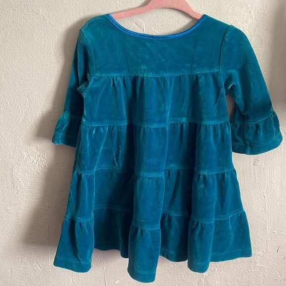 Hanna Andersson Blue Tiered Dress - Picture 6 of 6